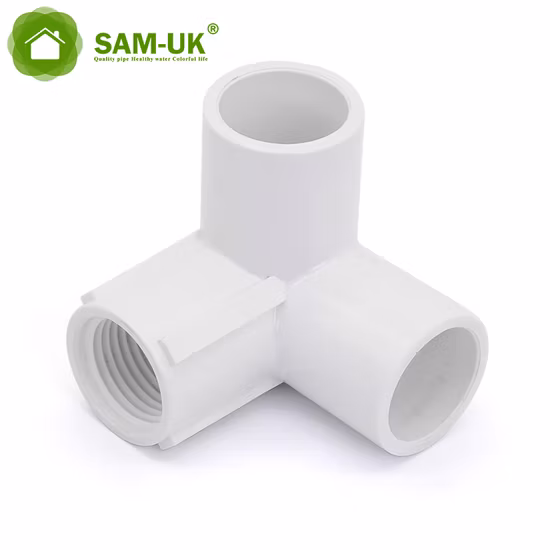 Molde de injeção de plástico para tubo de PVC com conexões de alta pressão