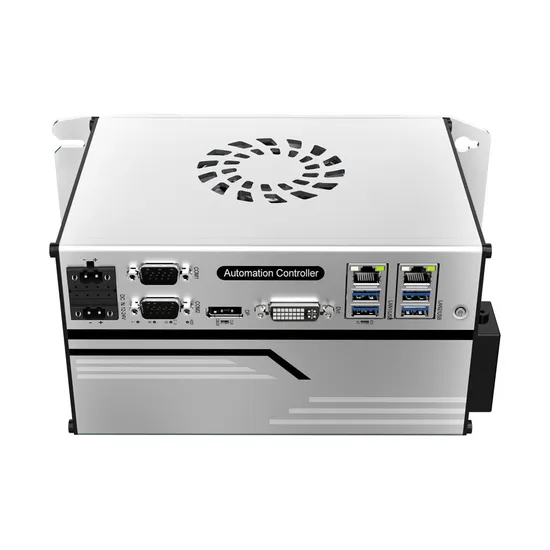 Mini PC industrial caixa controladora de automação PC livro PC