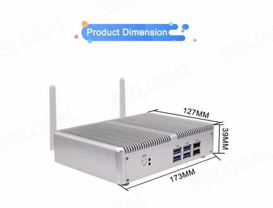 O mais novo mini computador Eglobal com Core I5 ​​8305g I7 8705g Radeon Rx Vega M Graphics Win10 PRO Mini PC para jogos